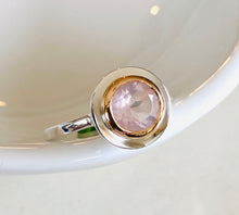 Load image into Gallery viewer, Natural Rose Quartz Ring